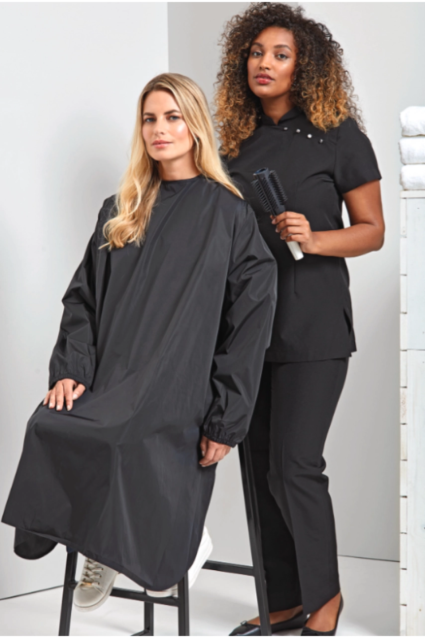 Robe de salon imperméable manches longues