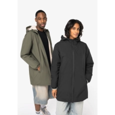 Veste écoresponsable imperméable doublée en sherpa unisexe
