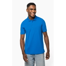 Polo piqué manches courtes homme