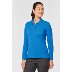 Polo manches longues femme