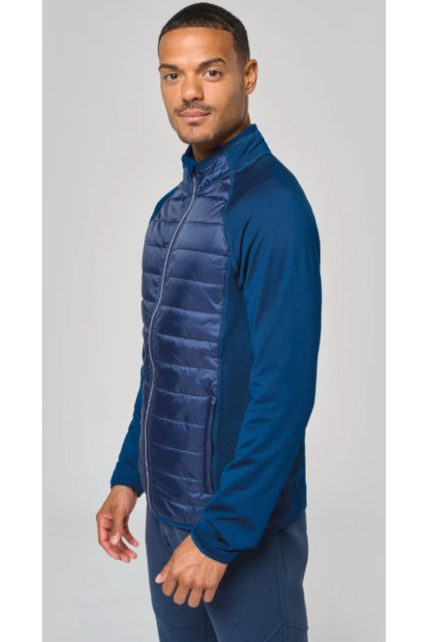Veste sport bi-matière unisexe