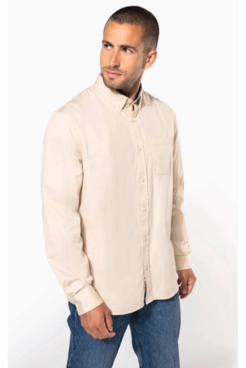 Chemise coton manches longues Nevada homme