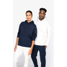 Sweat-shirt écoresponsable à capuche à épaules tombantes molleton gratté unisexe