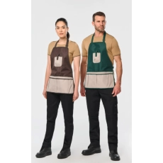 Tablier de jardinier imperméable écoresponsable unisexe