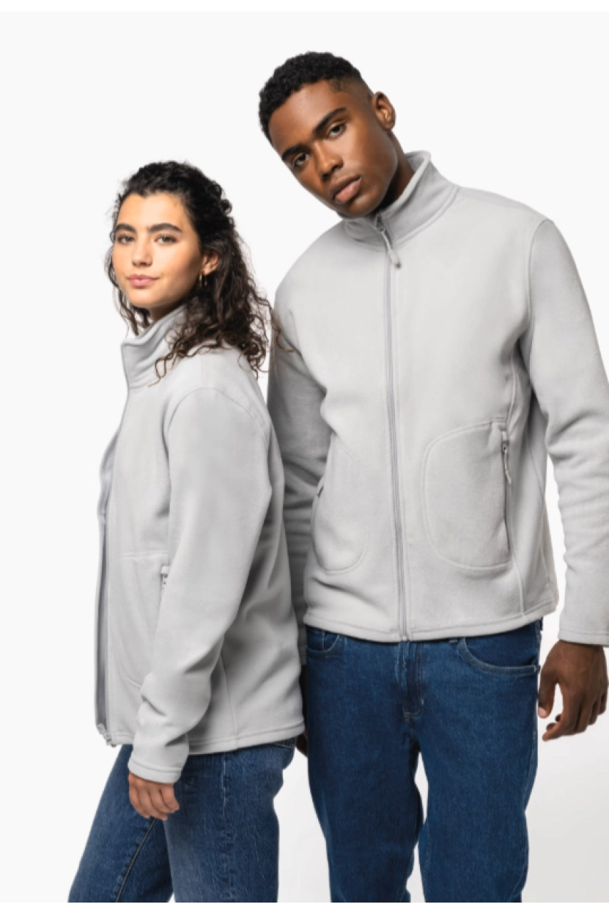 Veste micropolaire écoresponsable unisexe