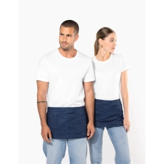 Tablier polycoton court