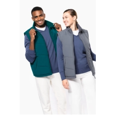 Bodywarmer doublé polaire unisexe