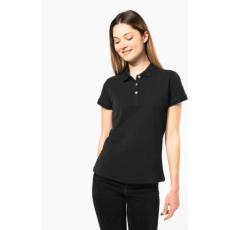 Polo Supima® manches courtes femme