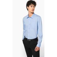 Chemise popeline manches longues