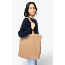 Sac écoresponsable délavé en velours côtelé