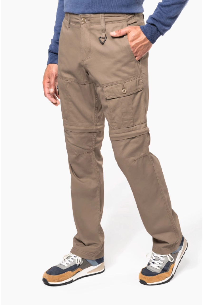 Pantalon 2 en 1 multipoches homme