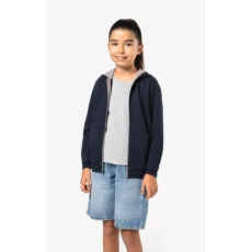 Sweat-shirt zippé capuche enfant