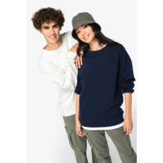 Sweat-shirt écoresponsable à col rond à épaules tombantes French Terry unisexe