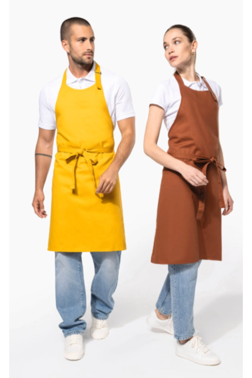 Tablier coton sans poche
