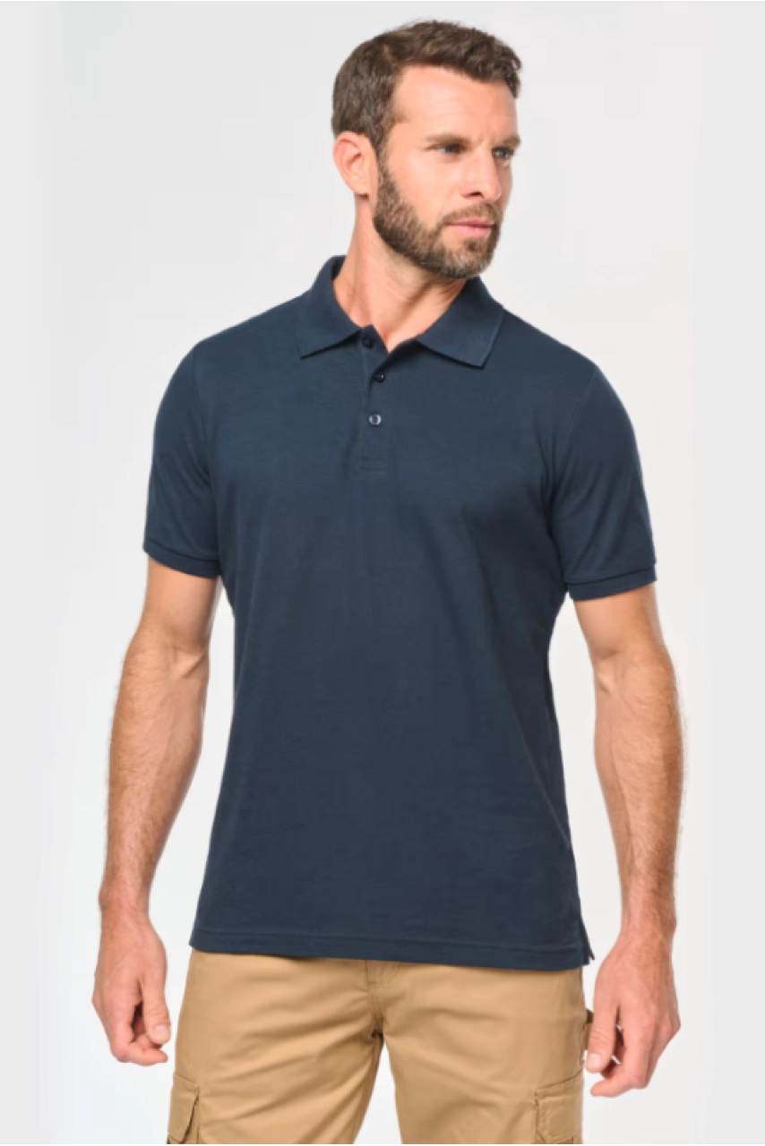 Polo écoresponsable homme