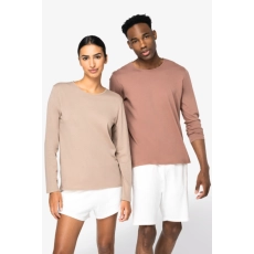 T-shirt écoresponsable délavé manches longues unisexe