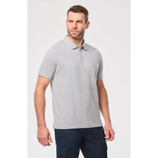 Polo col boutons pression manches courtes homme