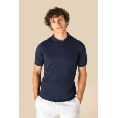 Polo écoresponsable en maille homme