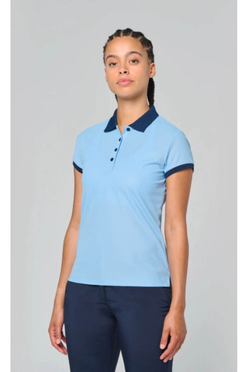 Polo piqué performance femme