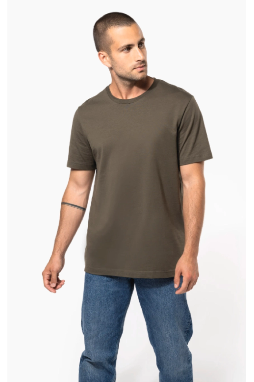 T-shirt col rond manches courtes homme
