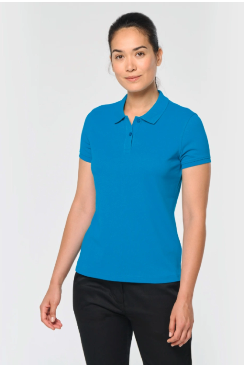 Polo manches courtes femme