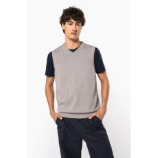 Pull col V sans manches