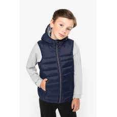 Bodywarmer à capuche enfant