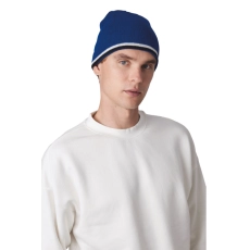 Bonnet bande bicolore contrastée