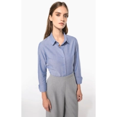 Chemise Oxford manches longues femme