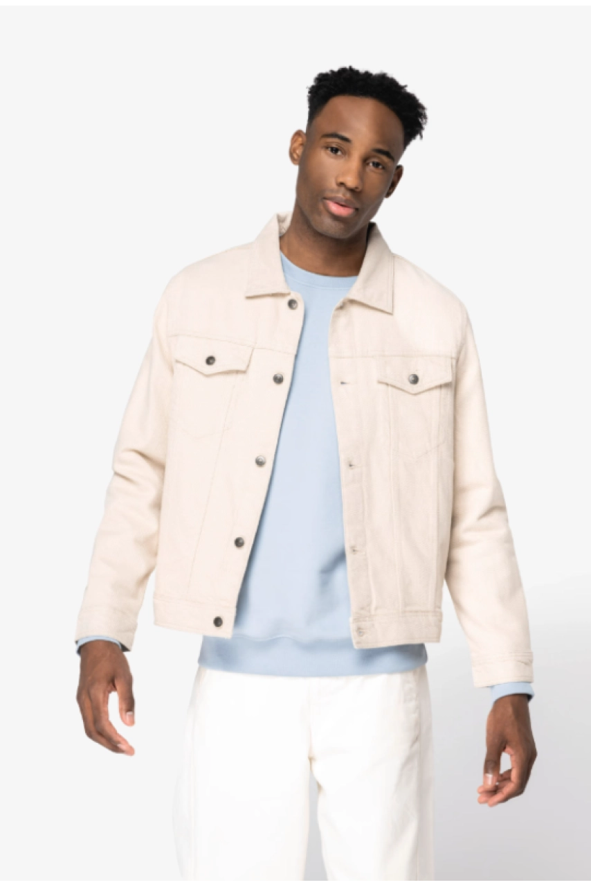 Veste écoresponsable en chanvre homme