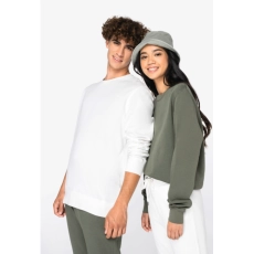 Sweat-shirt écoresponsable à col rond French Terry unisexe