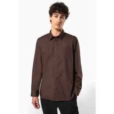 Chemise popeline polycoton entretien facile homme