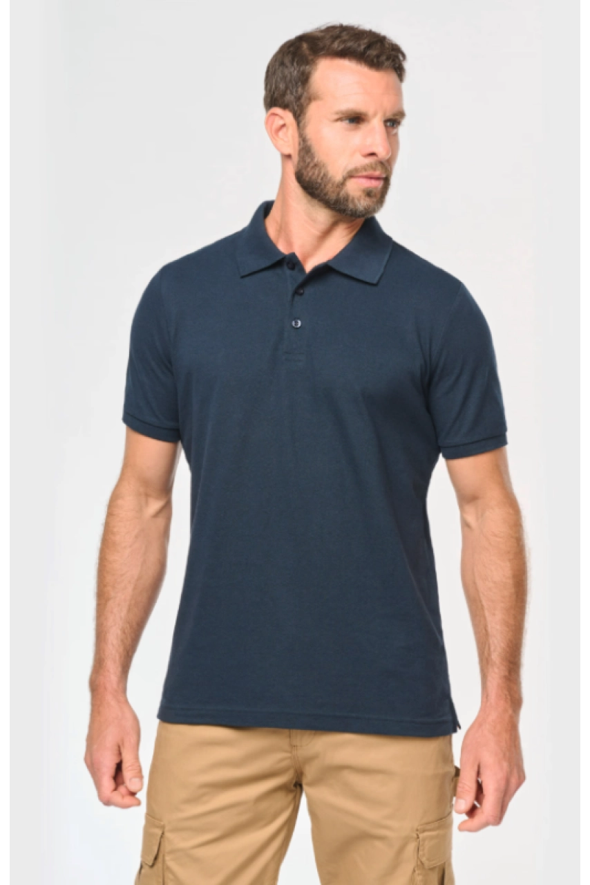 Polo écoresponsable homme