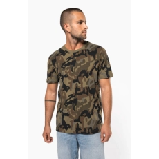 T-shirt camo manches courtes homme
