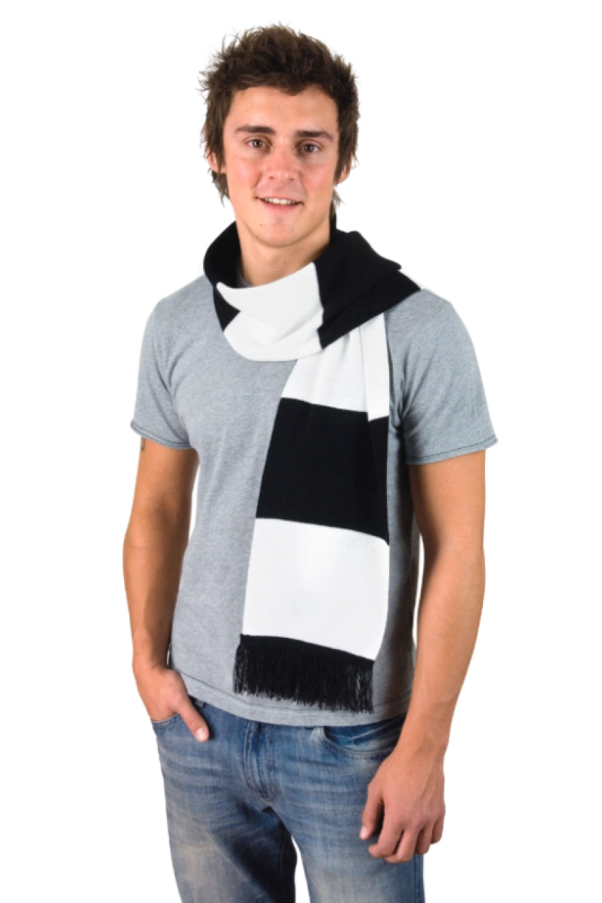 Écharpe bicolore 