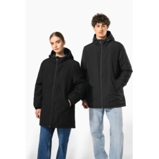 Parka à capuche recyclée unisexe