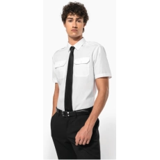 Chemise pilote manches courtes homme