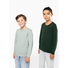 Sweat-shirt écoresponsable col rond enfant