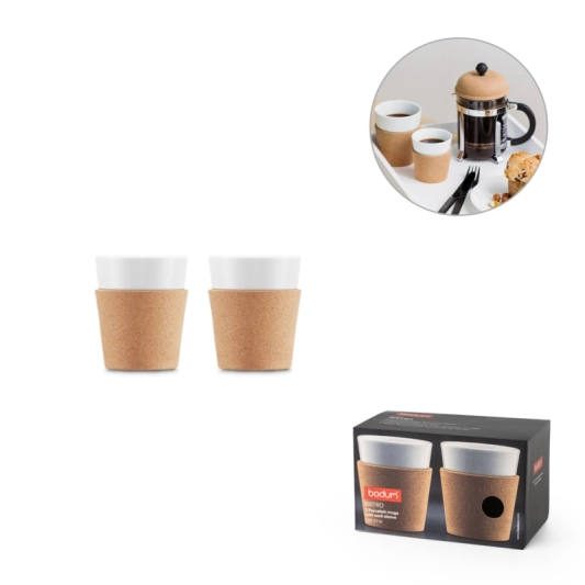 BISTRO 170 ENSEMBLE DE 2 MUGS 170 ML