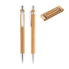 GREENY KIT STYLO BILLE ET PORTE-MINE EN BAMBOU