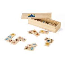 DOMIN JEU DE DOMINOS EN BOIS