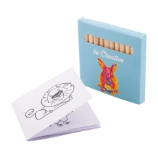 Set de coloriage personnalisé, animaux