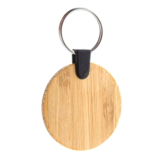 porte-clés en bambou rond