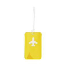 étiquette à bagages
