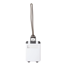 étiquette à bagages