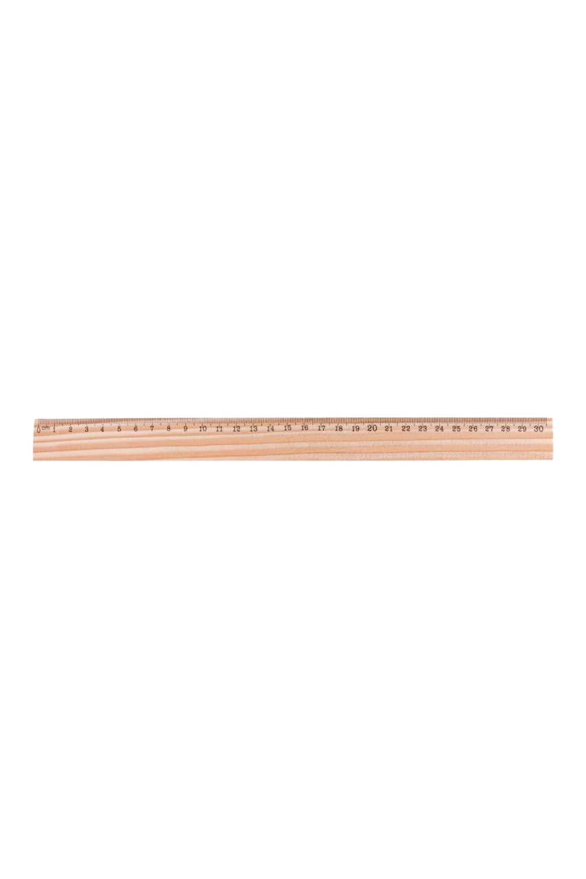 règle en bois de pin