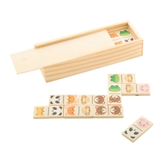 dominos, animaux