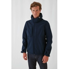 VESTE SOFTSHELL CAPUCHE HOMME