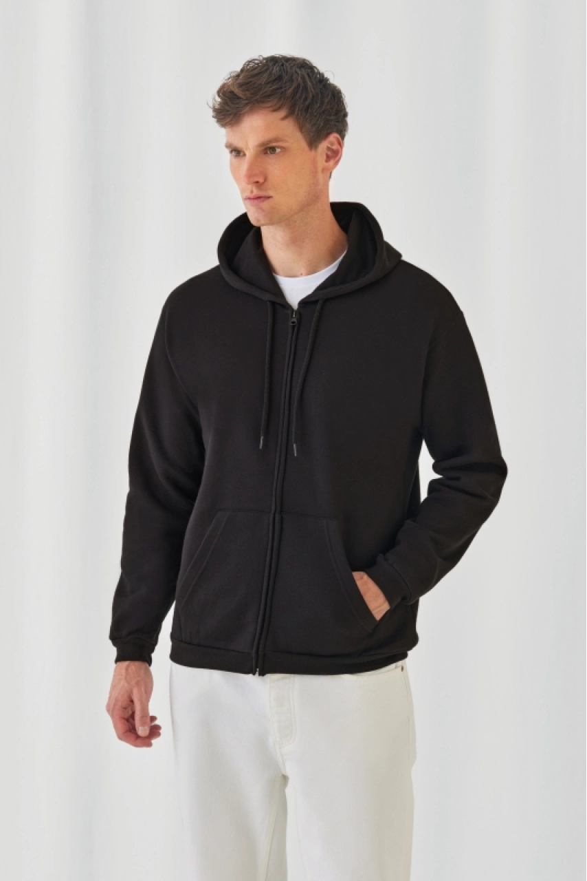Sweatshirt capuche zippé ID,205