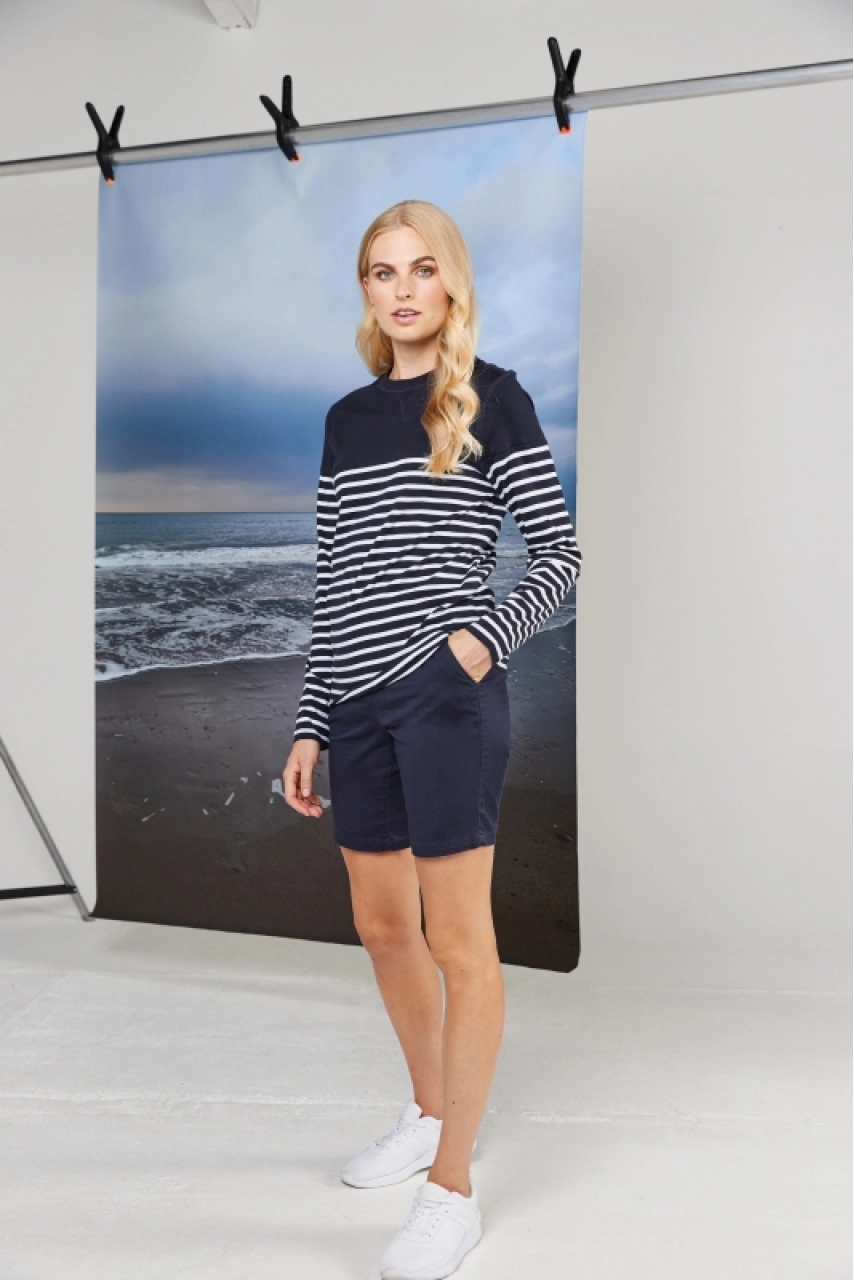 T-shirt breton à manches longues